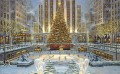 Christmas in New York cityscapes